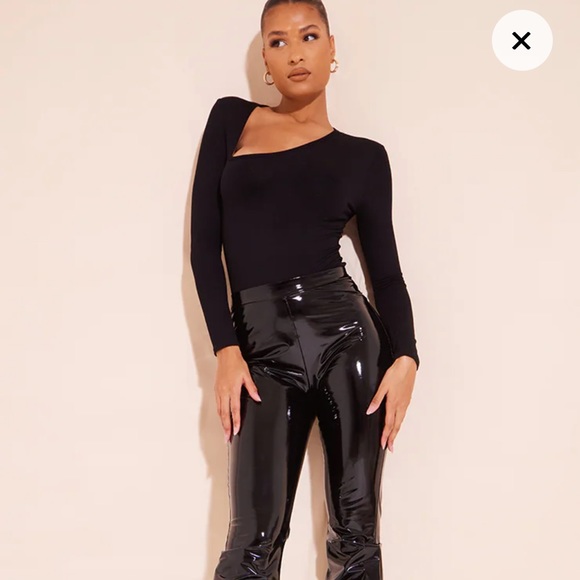 PrettyLittleThing Tops - BOGO Pretty Little Thing Asymmetrical Bodysuit NEW